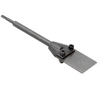 Fartools Spatule de décollement carrelage et colle en acier, emmanchement SDS Plus, largeur 75mm