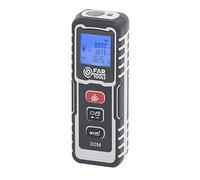 Fartools TL 30 Télémètre laser jusqu'à 30m avec affichage LCD, mesure simple, en continu ou par addition afin de calculer distance, surface et volume