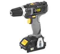 Fartools XF-DRILL XF-DRILL Perceuse/Visseuse sans fil 18V 2 batteries 1,5&3,0Ah Li-ion, 33Nm max, mandrin 10mm, chargeur rapide&mallette