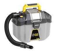 Fartools XF-Vacuum Aspirateur Eau & poussières 10L sans Fil 18V BRUSHLESS, 11-16Kpa, souffleur, Flexible 1,5m, Accessoires. Vendu sans Batterie