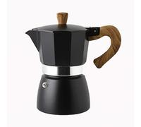 Faruxue Cafetière à expresso portable en aluminium de style italien de 150 ml pour faire du cappuccino, latte