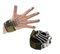Faruxue Exerciseur de doigts - Extenseur de doigts et de main avec bande de résistance pour étirement, renforcement de la flexibilité des doigts