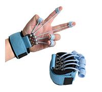 Faruxue Exerciseur de doigts - Extenseur de doigts et de main avec bande de résistance pour étirement, renforcement de la flexibilité des doigts