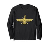 Farvahar Iran Symbole zoroastrien Sagesse Perse Cadeau iranien Manche Longue