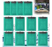 FARYODI Lot de 12 cartouches filtrantes de rechange avec charbon actif et zéolithes pour Tetra EasyCrystal Filter 250, EasyCrystal FilterBox 300, Tetra EasyCrystal