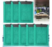 FARYODI Lot de 8 cartouches filtrantes de rechange avec charbon actif et zéolithes pour Tetra EasyCrystal Filter 250, EasyCrystal FilterBox 300, Tetra EasyCrystal