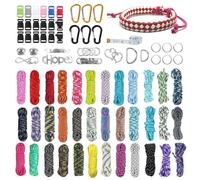 FARYODI Paracord 550 Corde de 4 mm avec 7 noyaux en nylon et polyester de 3 m - Corde polyvalente pour bricolage de bracelet, laisse de chien, collier, camping, survie, extérieur