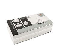 Fasana CK874 Lot de 1500 serviettes en papier professionnelles Blanc 330 mm