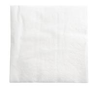 Fasana CK881 Lot de 1500 serviettes de table Blanc 250 mm