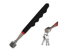 FASBET Barre magnétique télescopique jusqu'à 7,2 kg - Outil de pick-up magnétique télescopique - Acier inoxydable - Cylindrique - 80 cm