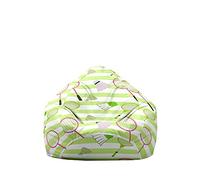 Fasbuy Pouf Poire sans Remplissage, Badminton Imprimé Housse de Coton et Lin, Lavable Housse de Fauteuil Poire, Grande Pouf pour Enfant Ado Adulte (Rayures,L)