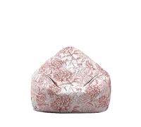 Fasbuy Pouf Poire sans Remplissage, Housse de Pouf de Rangement Lavable et Doux 3D Fleurs Printanières Bean Bag pour Enfant Ado Adulte (Pivoine,70x80cm)