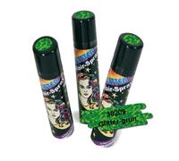 FASCHING 30209 - Spray pailleté pour cheveux - Couleur : vert