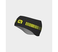 Fascia Couvre-Oreilles Hivernale ALE' Strada Noir Jaune Fluo 2023