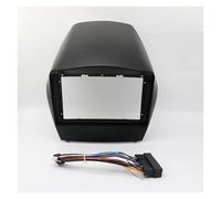 Fascia du Panneau Radio 9 10.1 Pouces Voiture Fascia Radio Panneau DVD Tableau Bord Installation Console Cadre Bague Garniture pour Hyundai pour Tucson IX35 2010-2015(Cordon de Cadre de 9 Pouces)