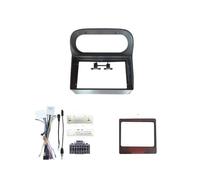 Fascia du Panneau Radio 9Pouce DVD Stéréo Audio Écran Multimédia Vidéo CD Lecteur Mp3 Mp5 Câbles Harnais Cadre pour Renault pour Twingo 2005-2013(Frame Cable Canbus 2)