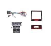 Fascia du Panneau Radio Cadre D’autoradio Fascia Câble Canbus pour Renault pour Trafic 2001-2010(Ensemble A)