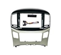 Fascia du Panneau Radio Panneau De Façade De Voiture Double Din pour Hyundai H1 pour Starex 2015-2018(Câble de Cadre A)
