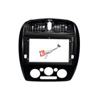 Fascia du Panneau Radio Panneau De Fascia De Voiture De 9 Pouces pour Mazda 323 2002-2008(Grille de Cadre-Câble)