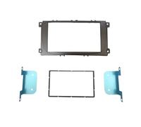 Fascia du Panneau Radio Panneau Stéréo 2Din pour pour Focus II pour Mondeo pour S-Max pour C-Max pour Galaxy II pour Kuga(Argent,178X102 mm)