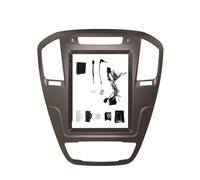 Fascia du Panneau Radio pour Buick pour Regal 2008 2009 2010 2011 2012 2013 Autoradio DVD Fascia Player Cadre Android Mp5 GPS Player(Brown-canbus)