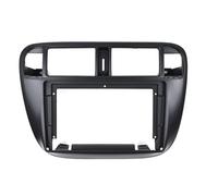 Fascia du Panneau Radio pour Civic 1995 1996 1997 1998 1999 2000 2001 Voiture Fascia Radio Panel Dash Kit Installer Console Lunette Plaque Garniture Couverture Lecteur Android(Roue Droite)