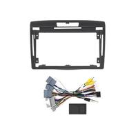 Fascia du Panneau Radio pour CRV 2012 2013 2014 2015 2 Din Unité Principale Autoradio Panneau Tableau Bord Façade Garniture Lunette(Frame wire 2.4L)