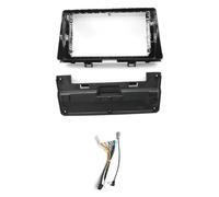 Fascia du Panneau Radio pour Kia pour Morning 2016-2022 2023 2Din Car Stereo Radio Adaptateur Panneau Fascia Cadre Montage Tableau Bord Plaque Garniture Kit(16-20 Frame Cable)