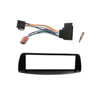 Fascia du Panneau Radio pour Peugeot 107 À Partir 2005 Un Cadre Audio Din avec Harnais Serrage Autoradio Caréna Planche Bord Kit Garniture Remontage