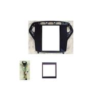 Fascia du Panneau Radio pour Tesla 9.7 Pouces 2 Din Façades D'Autoradio Cadre Multimédia Lecteur Vidéo Navigation Panneau DVD Trim(Ensemble 2)