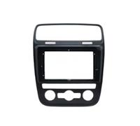 Fascia du Panneau Radio pour VW pour Scirocco 2014-2017 Automobile Radio Fascia Cadre 9 inch 2DIN Stéréo Panneau Harnais Câblage Alimentation Câble(Frame-4)