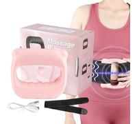 Fascia Massage Tool Ring - Ergonomic 3 Speed Electric Shoulder Massager With Belt | Muscle Relaxation Equipment For Bodybuilding Yoga Fitness Recovery Abdomen Arms Back Thighs Buttocks Stomach