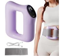 Fascia Massager, Massage Tool, Deep Tissue Device, Ergonomic Heated Design, Rechargeable Handheld Ring, for Shoulder Leg, Youth Elderly Wellness, Portable Family Use