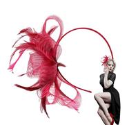 Fascinateur Bandeau pour Femmes - Bandeau Rétro,Petit Chapeau en Tulle Accessoire Cheveux pour Mariages Femmes Filles Événements Sociaux Salons de Thé Festivals Extérieurs Tenue Maison Usage Quotidien