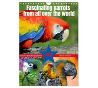 Fascinating parrots from all over the world (Wall Calendar 2026 DIN A4 portrait), CALVENDO 12 Month Wall Calendar: A wonder in what sizes and colours nature presents parrots.