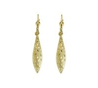 Fascination by Ellen K. Boucles d'oreilles jaune d'or, Taille One Size