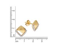 Fascination by Ellen K. Boucles d'oreilles jaune, Taille One Size