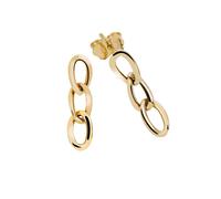 Fascination by Ellen K. - Boucles d'oreilles pour femmes 375/- or jaune brill...
