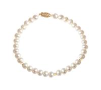 Fascination by Ellen K. - bracelet 585/- or jaune 20 cm perle de culture d'ea...
