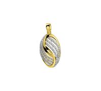 Fascination by Ellen K. Pendentif or / blanc, Taille One Size