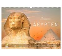 Fascination de l'Égypte : Le Caire - Louxor - Abu Simbel, Version française (Calendrier mural 2026 DIN A3 portrait), Calendrier CALVENDO mensuel