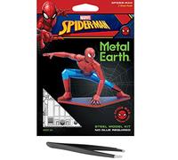 Fascinations Metal Earth Marvel Spider-Man Kit de modèle 3D en métal avec pince à épiler