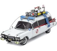 Metal Earth Puzzle 3D Voiture Ecto-1 Puzzle en Métal de Ghostbusters Maquettes à Construire pour Adultes Niveau Modéré 16 x 5 x 6 cm