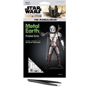Fascinations Metal Earth Premium Series Star Wars The Mandalorian Kit de modèle en métal 3D avec pince à épiler