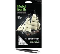 Fascinations Metal Earth Premium Series USS Constitution Kit de modélisme en métal 3D avec pince à épiler