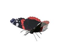 Fascinations Métal Terre - Red Admiral Butterfly Modèle 3D en métal