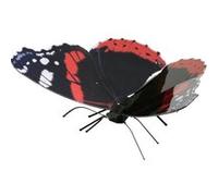 Fascinations Métal Terre - Red Admiral Butterfly Modèle 3D en métal