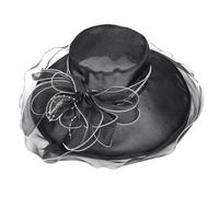 Fascinators Hats For Women - Organza 56 To 58cm Safety Rope, Tea Party