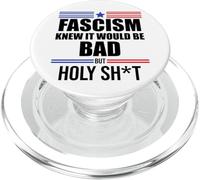 Fascism is Bad History 1776 No Kings America Pro Democracy PopSockets PopGrip pour MagSafe