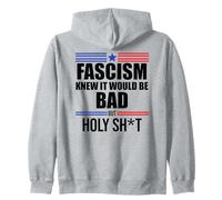 Fascism is Bad History 1776 No Kings America Pro Democracy Sweat à Capuche